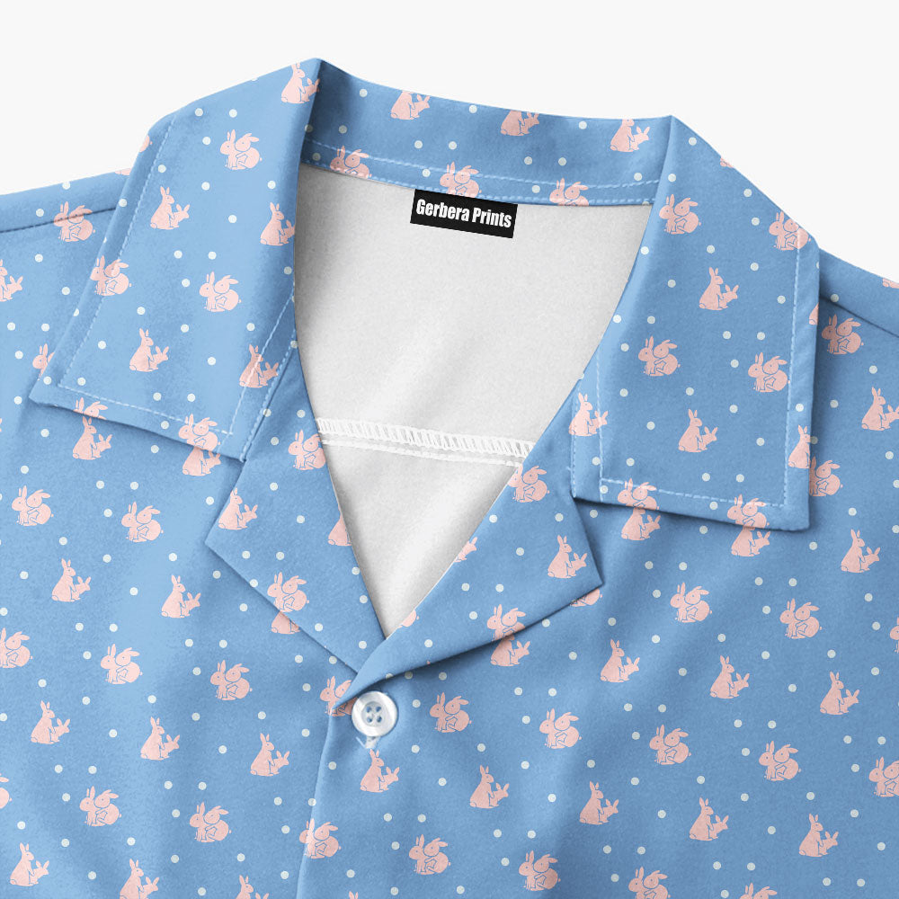 Lovers Rabbits - Funny Golf Hawaiian Shirt