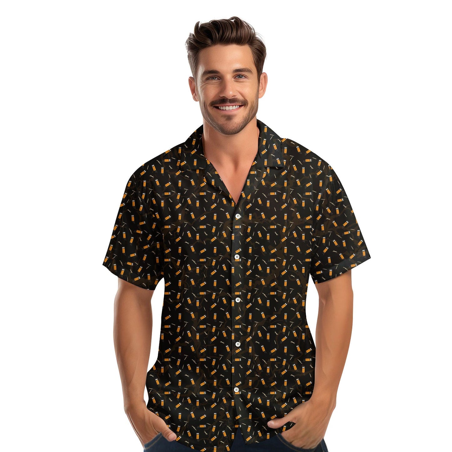 Cigarette Butts - Funny Golf Hawaiian Shirt