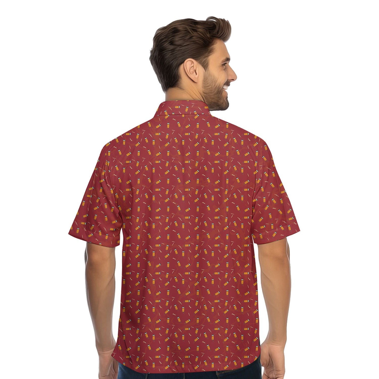 Cigarette Butts - Funny Golf Hawaiian Shirt-Hawaiian Shirt-Gerbera Prints