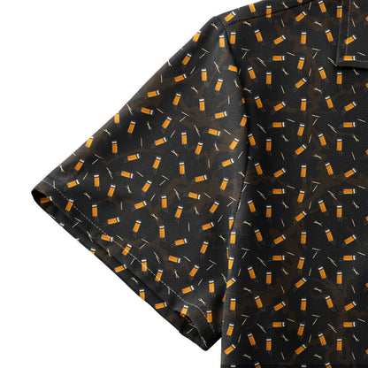 Cigarette Butts - Funny Golf Hawaiian Shirt