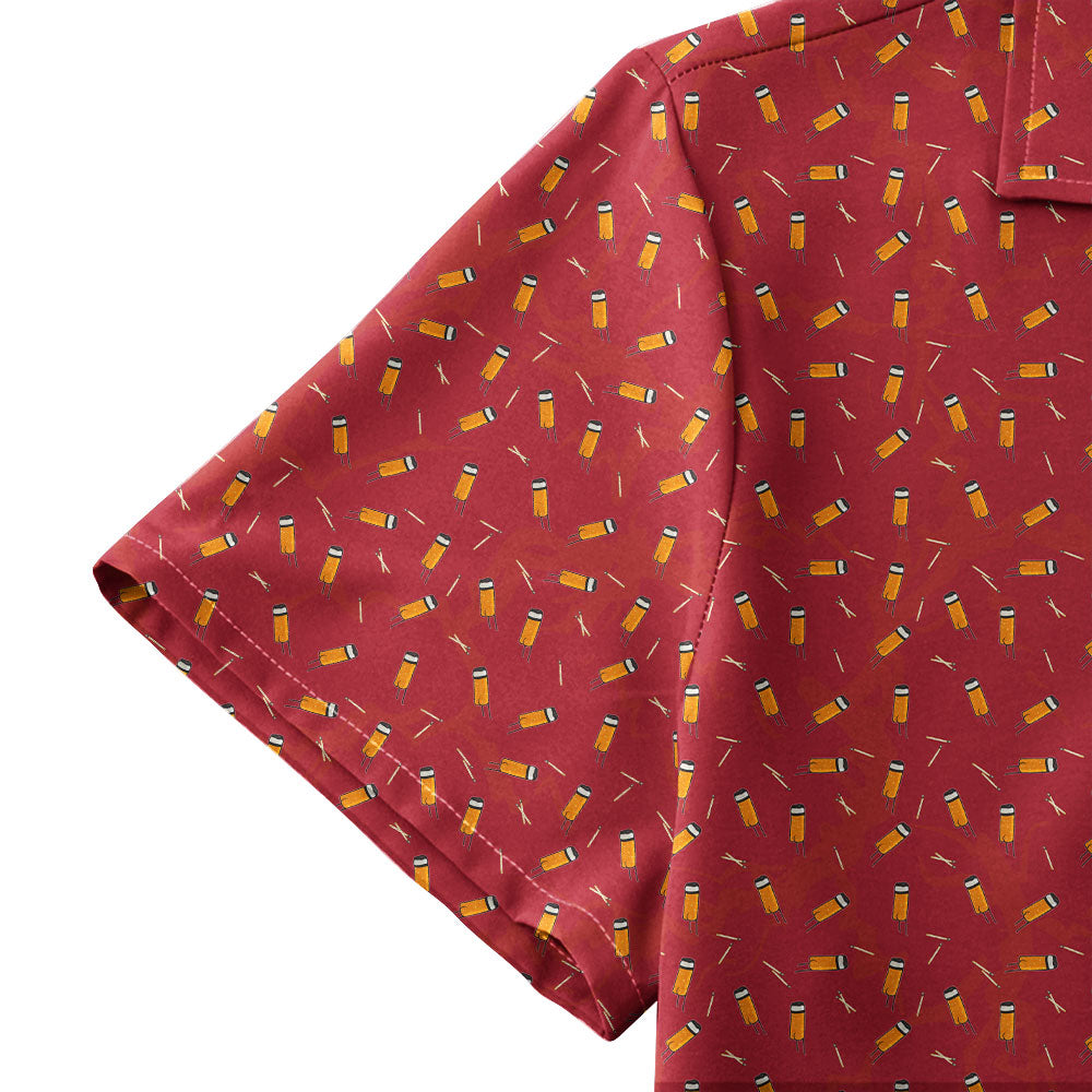 Cigarette Butts - Funny Golf Hawaiian Shirt-Hawaiian Shirt-Gerbera Prints