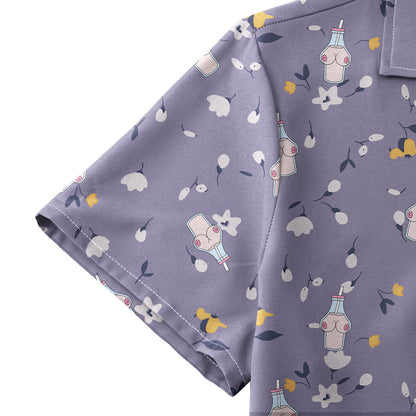 Milk Bottle - Funny Golf Hawaiian Shirt