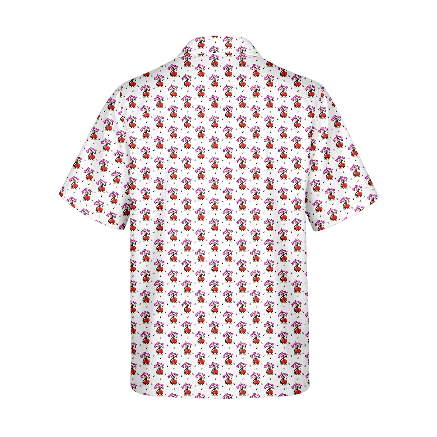 Spank The Monkey - Funny Golf Hawaiian Shirt-Hawaiian Shirt-Gerbera Prints