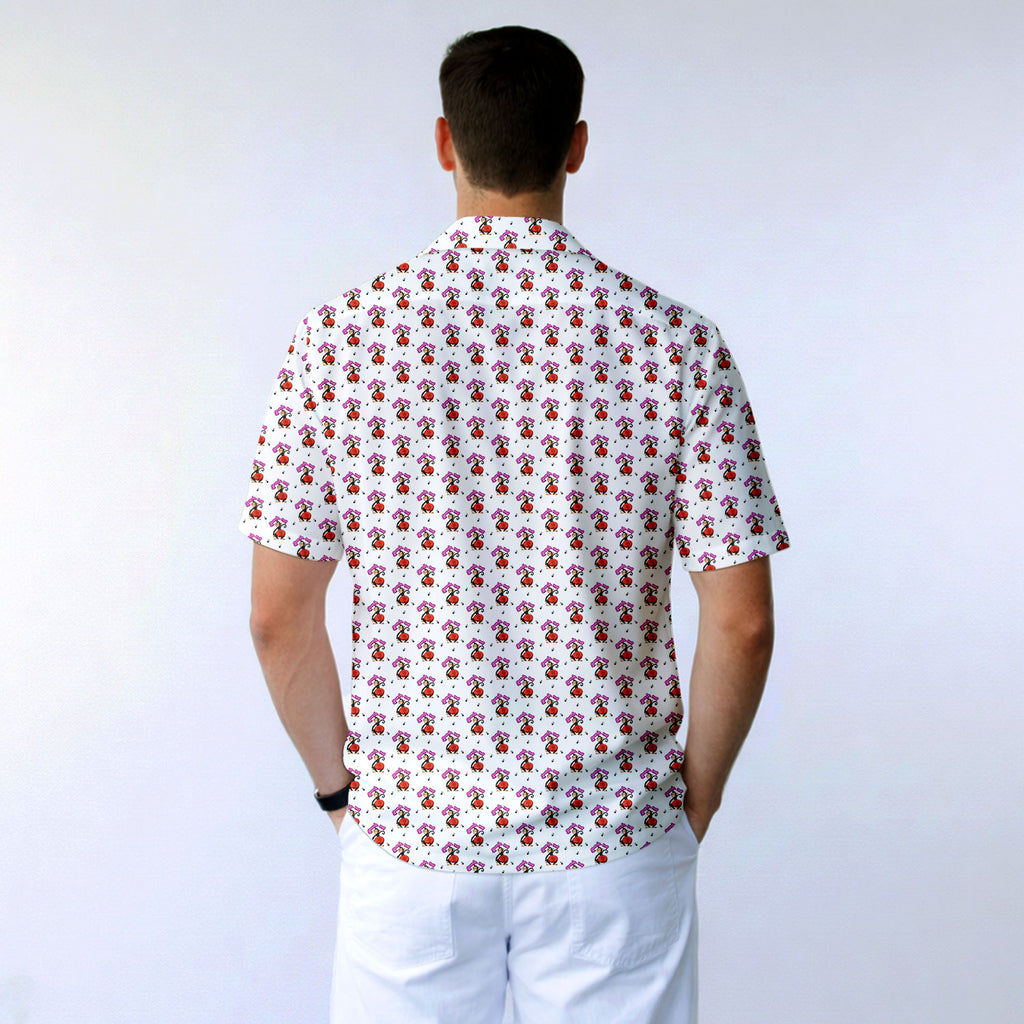 Spank The Monkey - Funny Golf Hawaiian Shirt-Hawaiian Shirt-Gerbera Prints