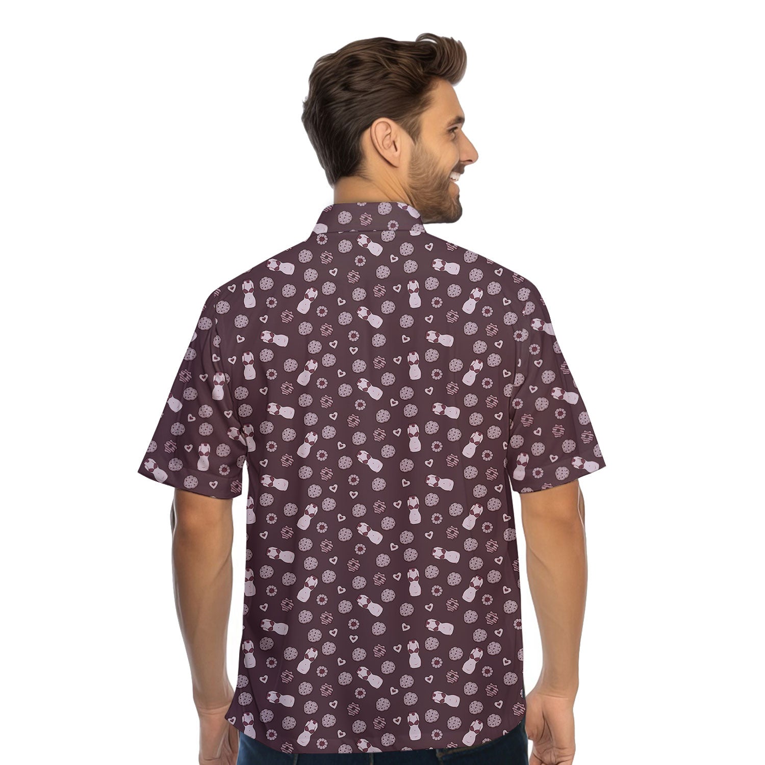 Milk & Cookies - Funny Golf Hawaiian Shirt-Hawaiian Shirt-Gerbera Prints