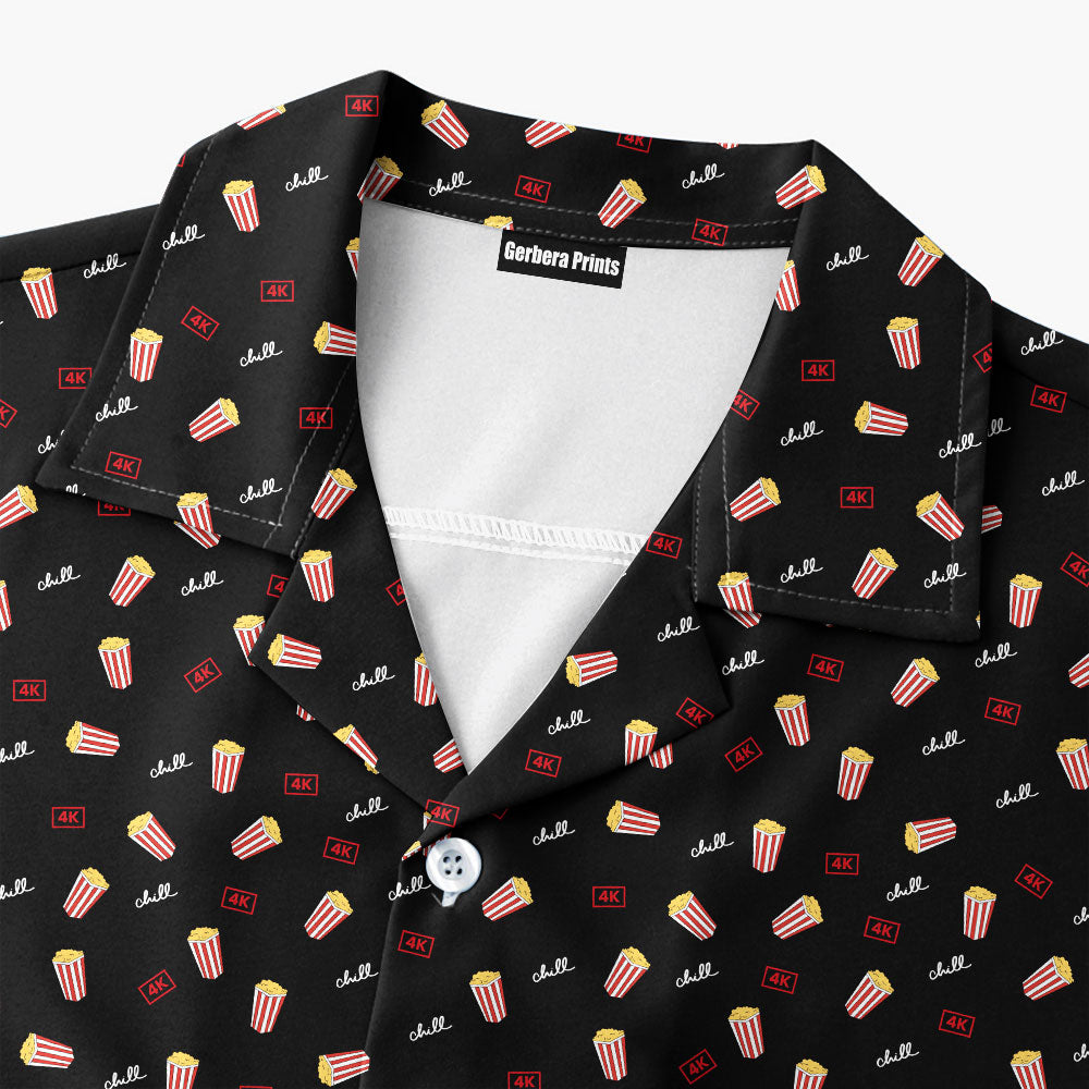 Netflix and Chill - Funny Golf Hawaiian Shirt-Hawaiian Shirt-Gerbera Prints