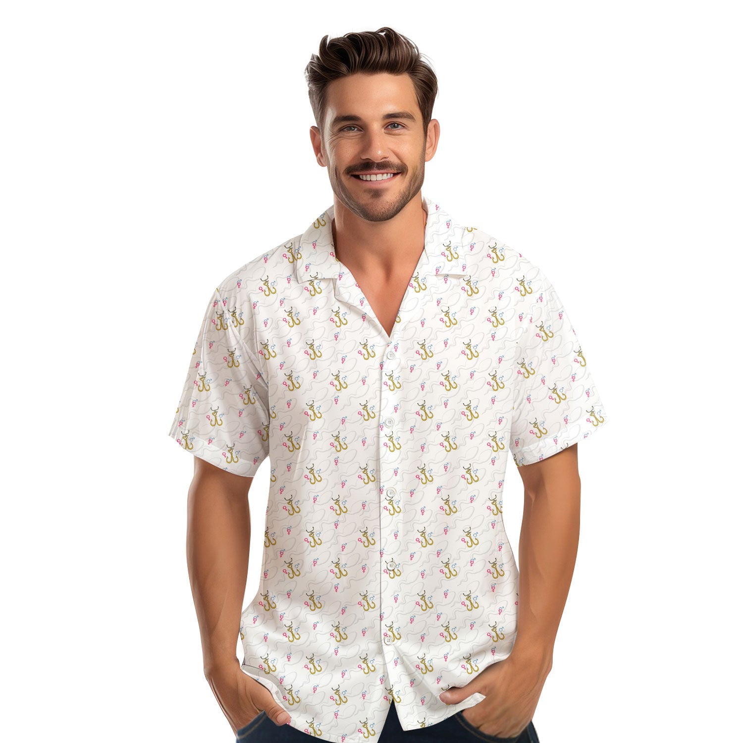 Hook Up - Funny Golf Hawaiian Shirt-Hawaiian Shirt-Gerbera Prints