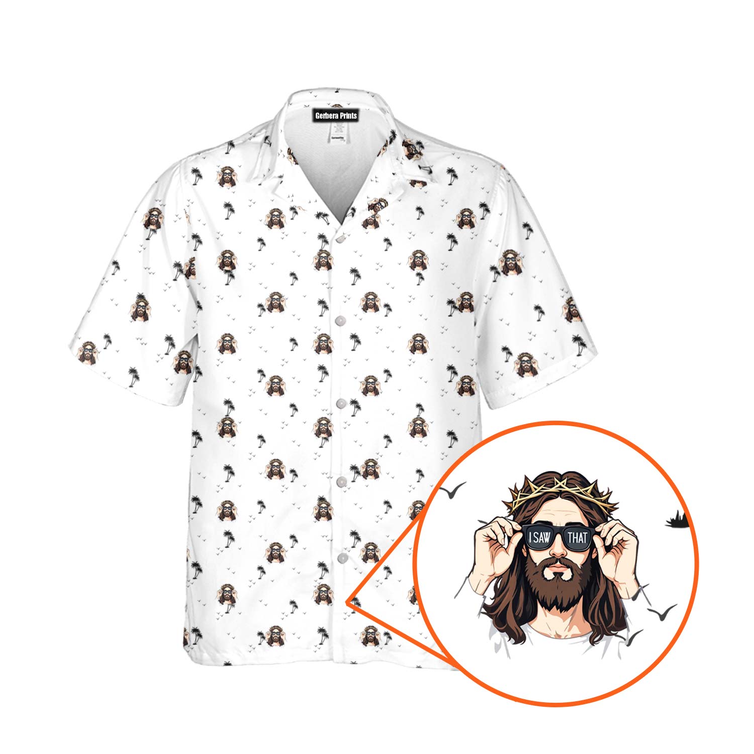 I Saw That - Funny Golf Hawaiian Shirt-Hawaiian Shirt-Gerbera Prints