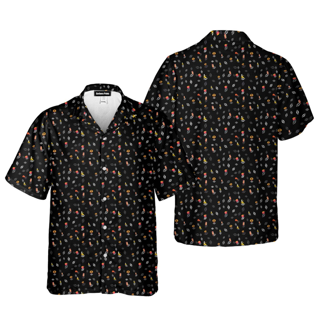 I’m Just Here For The Snacks - Funny Golf Hawaiian Shirt-Hawaiian Shirt-Gerbera Prints