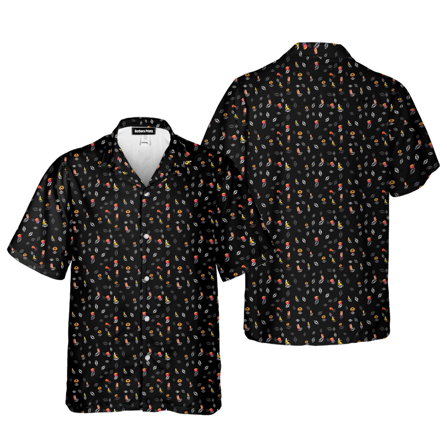 I’m Just Here For The Snacks - Funny Golf Hawaiian Shirt-Hawaiian Shirt-Gerbera Prints