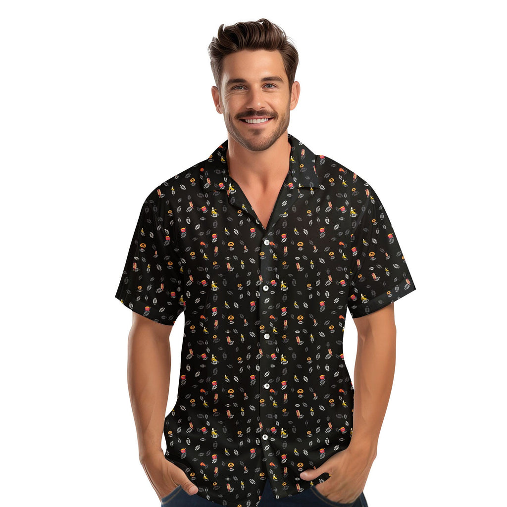 I’m Just Here For The Snacks - Funny Golf Hawaiian Shirt-Hawaiian Shirt-Gerbera Prints