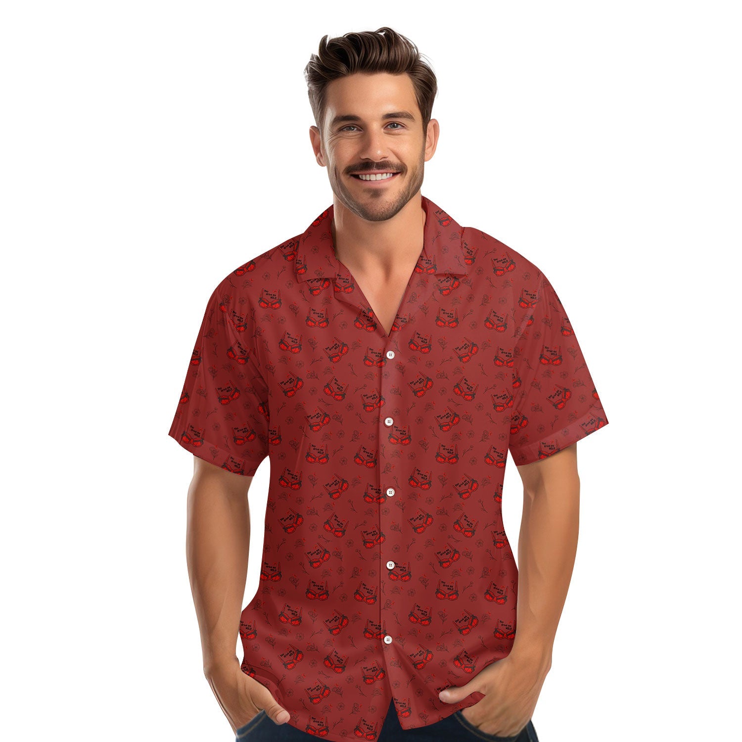 You Drive Me Wild - Funny Golf Hawaiian Shirt-Hawaiian Shirt-Gerbera Prints