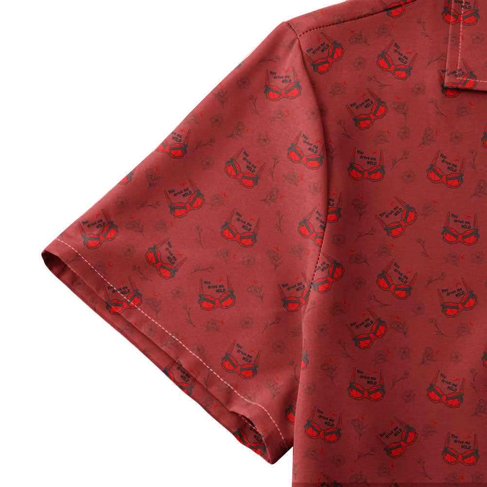 You Drive Me Wild - Funny Golf Hawaiian Shirt-Hawaiian Shirt-Gerbera Prints