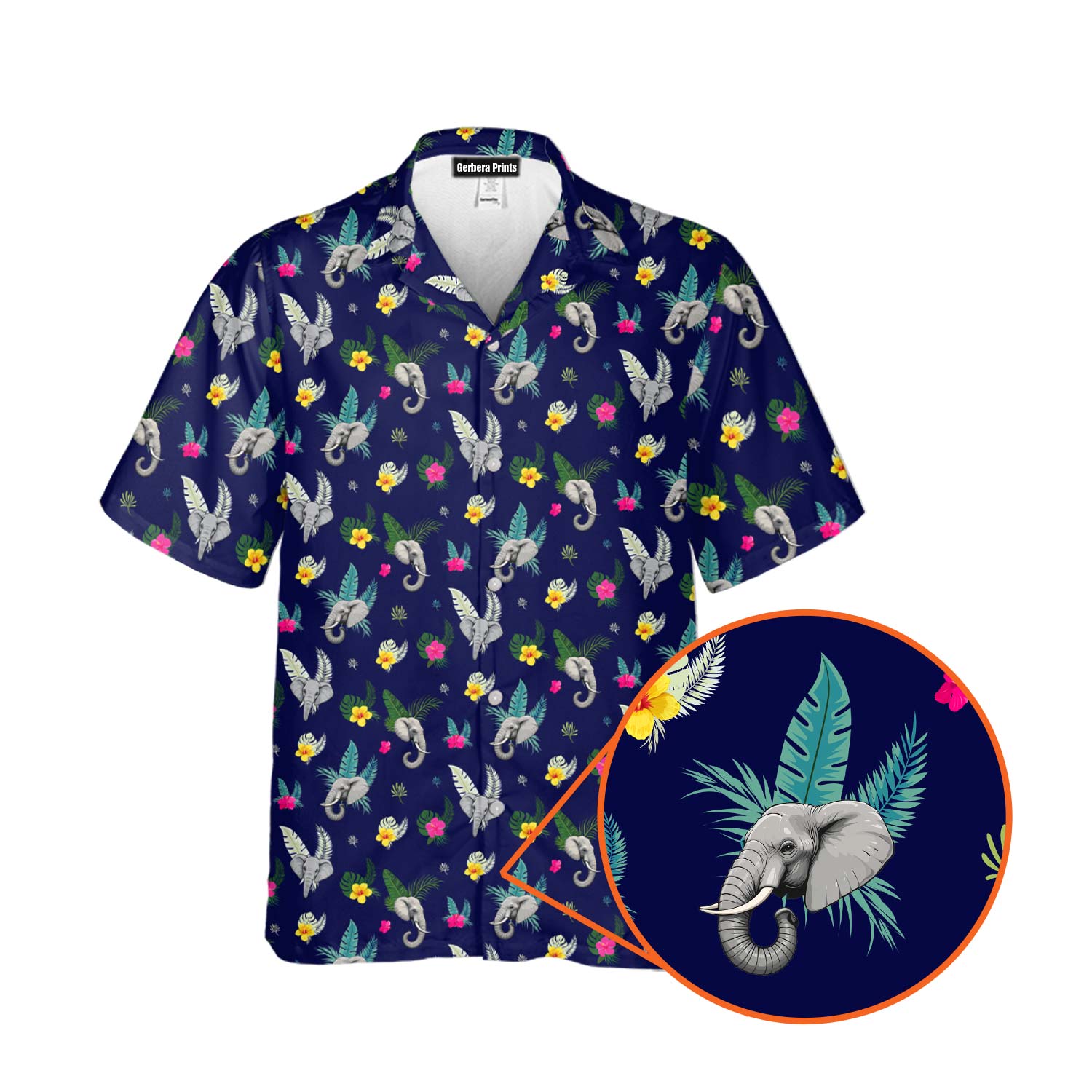 Big Trunk - Funny Golf Hawaiian Shirt-Hawaiian Shirt-Gerbera Prints