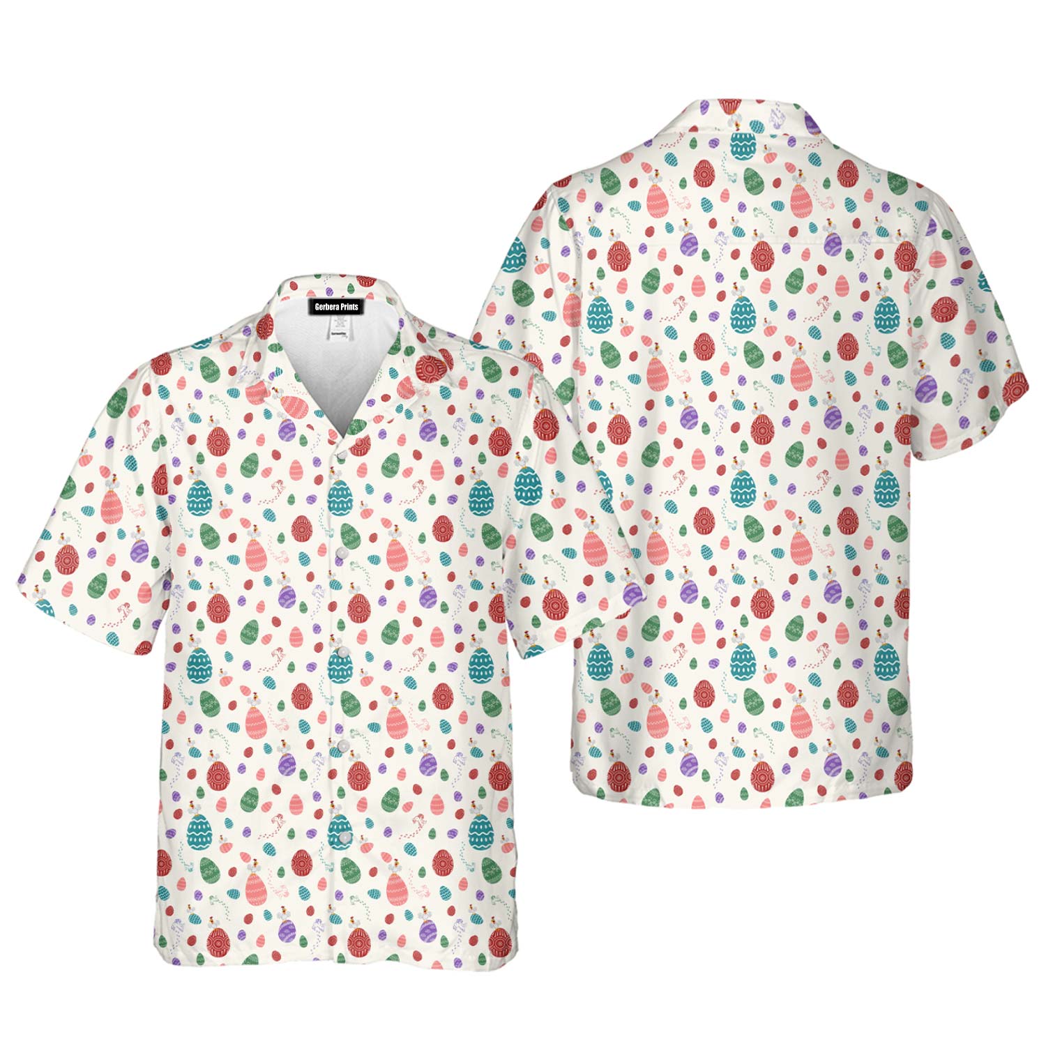 Hoppin' into Spring - Funny Golf Hawaiian Shirt-Hawaiian Shirt-Gerbera Prints