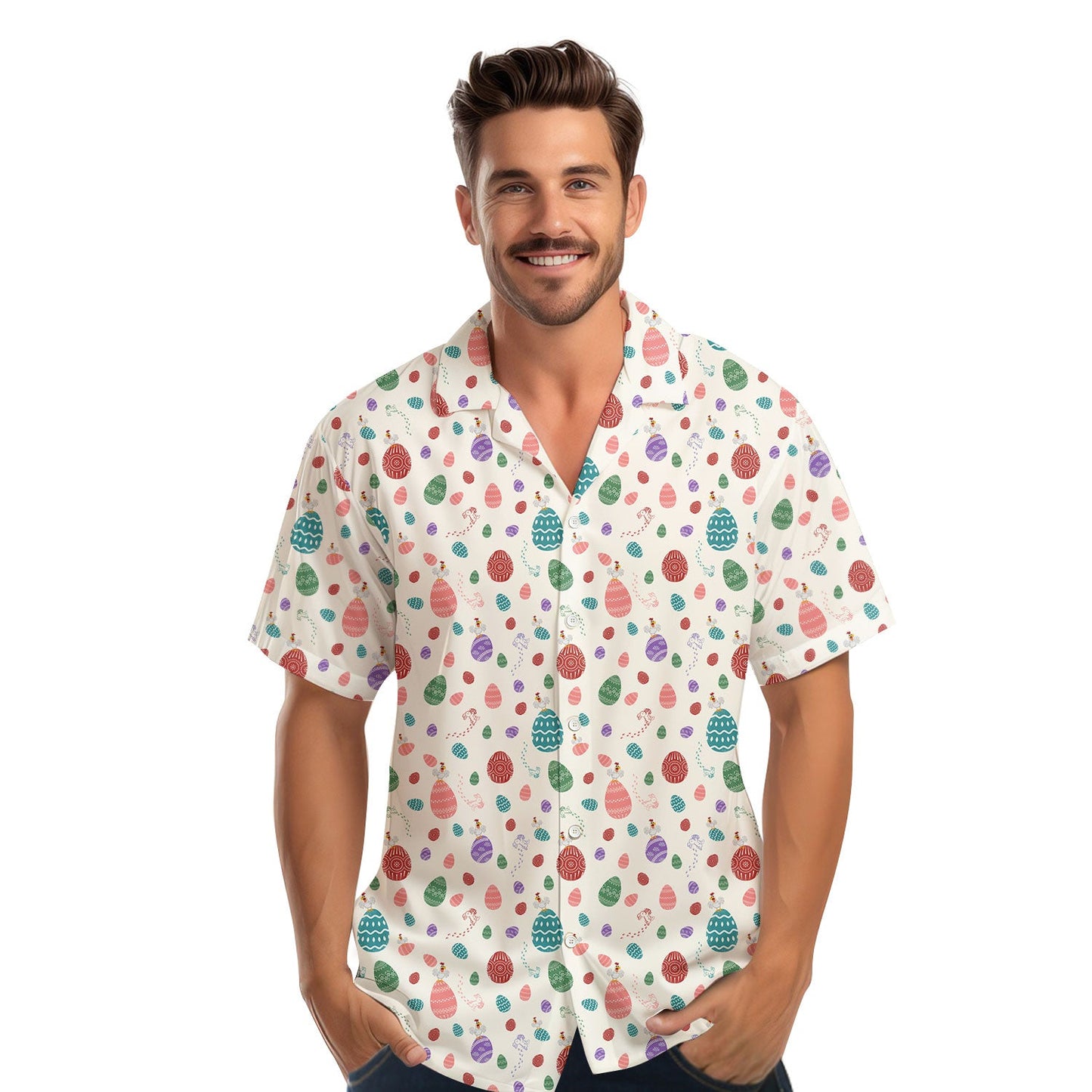 Hoppin' into Spring - Funny Golf Hawaiian Shirt