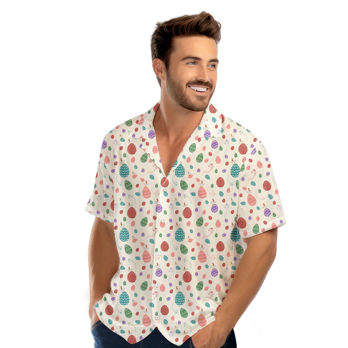 Hoppin' into Spring - Funny Golf Hawaiian Shirt