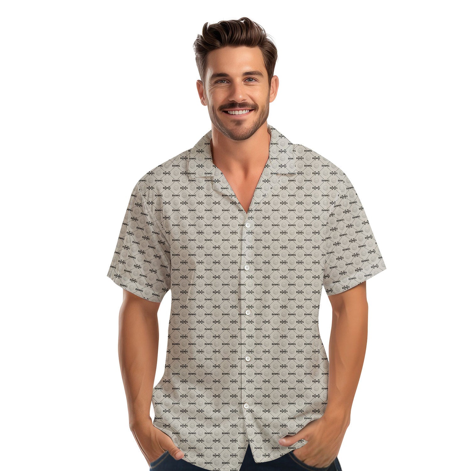 Bang - Funny Golf Hawaiian Shirt-Hawaiian Shirt-Gerbera Prints