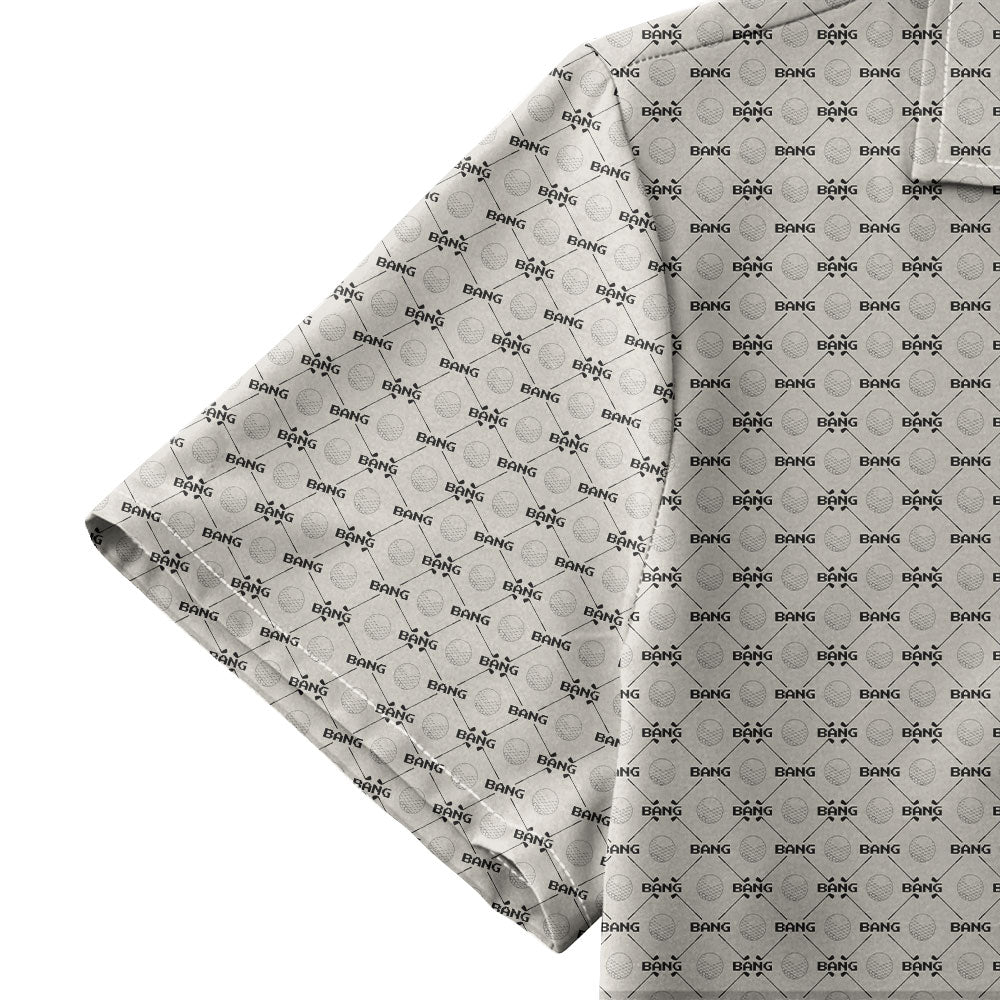 Bang - Funny Golf Hawaiian Shirt-Hawaiian Shirt-Gerbera Prints