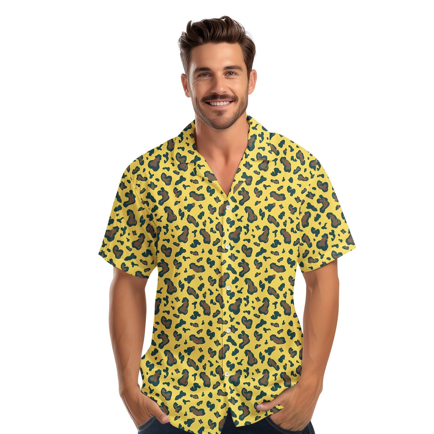 Leopard - Funny Golf Hawaiian Shirt-Hawaiian Shirt-Gerbera Prints