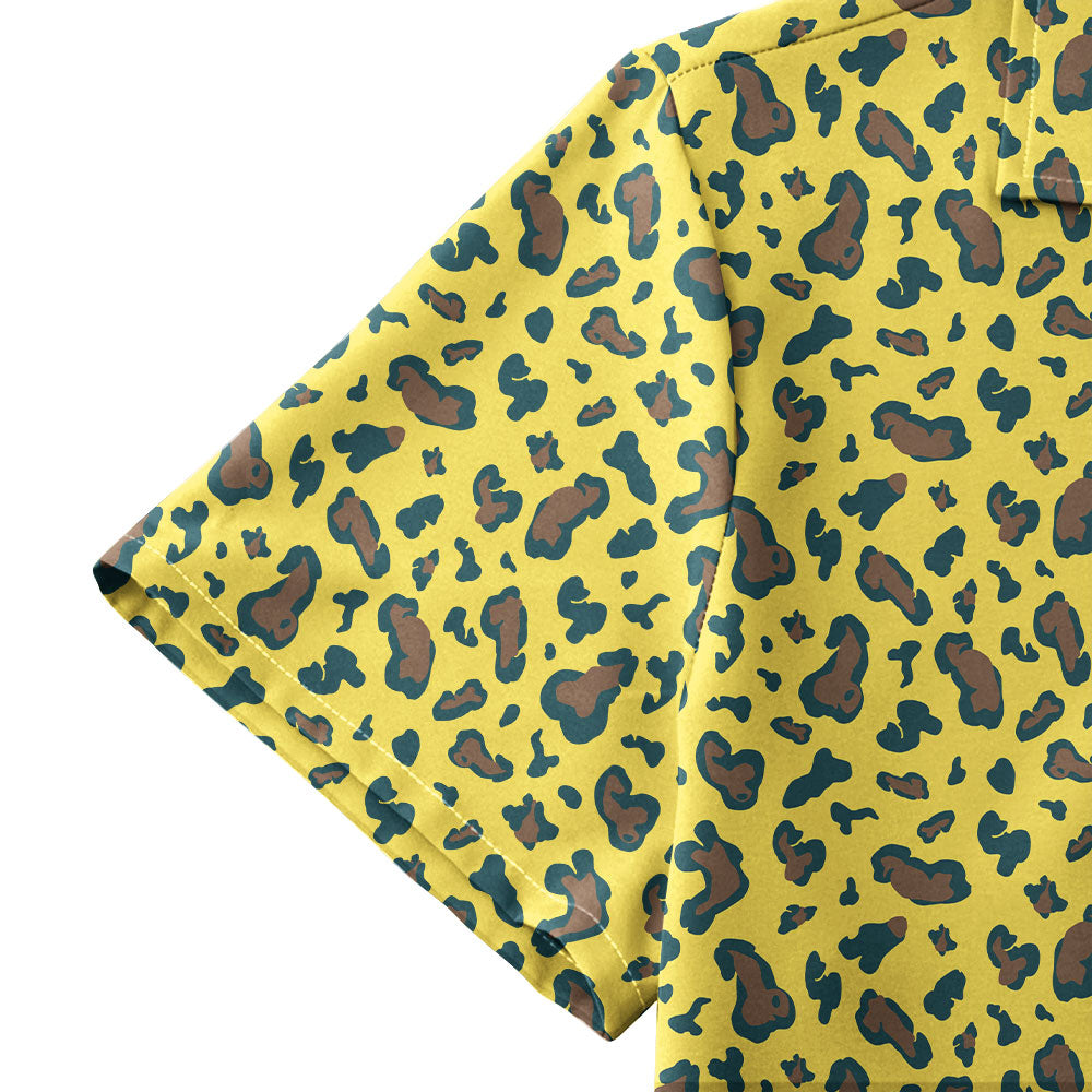 Leopard - Funny Golf Hawaiian Shirt
