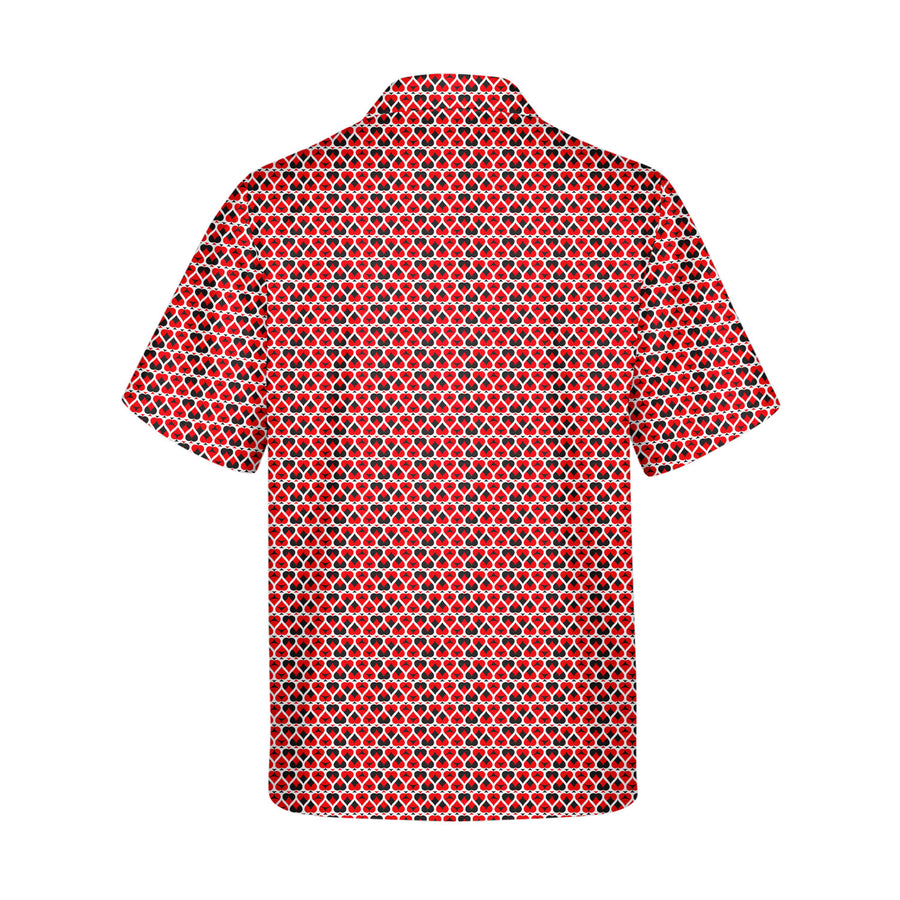 Back preview of Turned On - Funny Golf Hawaiian Shirt with your team and number