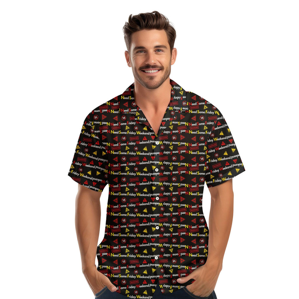 Need Some Friday Weekend - Funny Golf Hawaiian Shirt-Hawaiian Shirt-Gerbera Prints