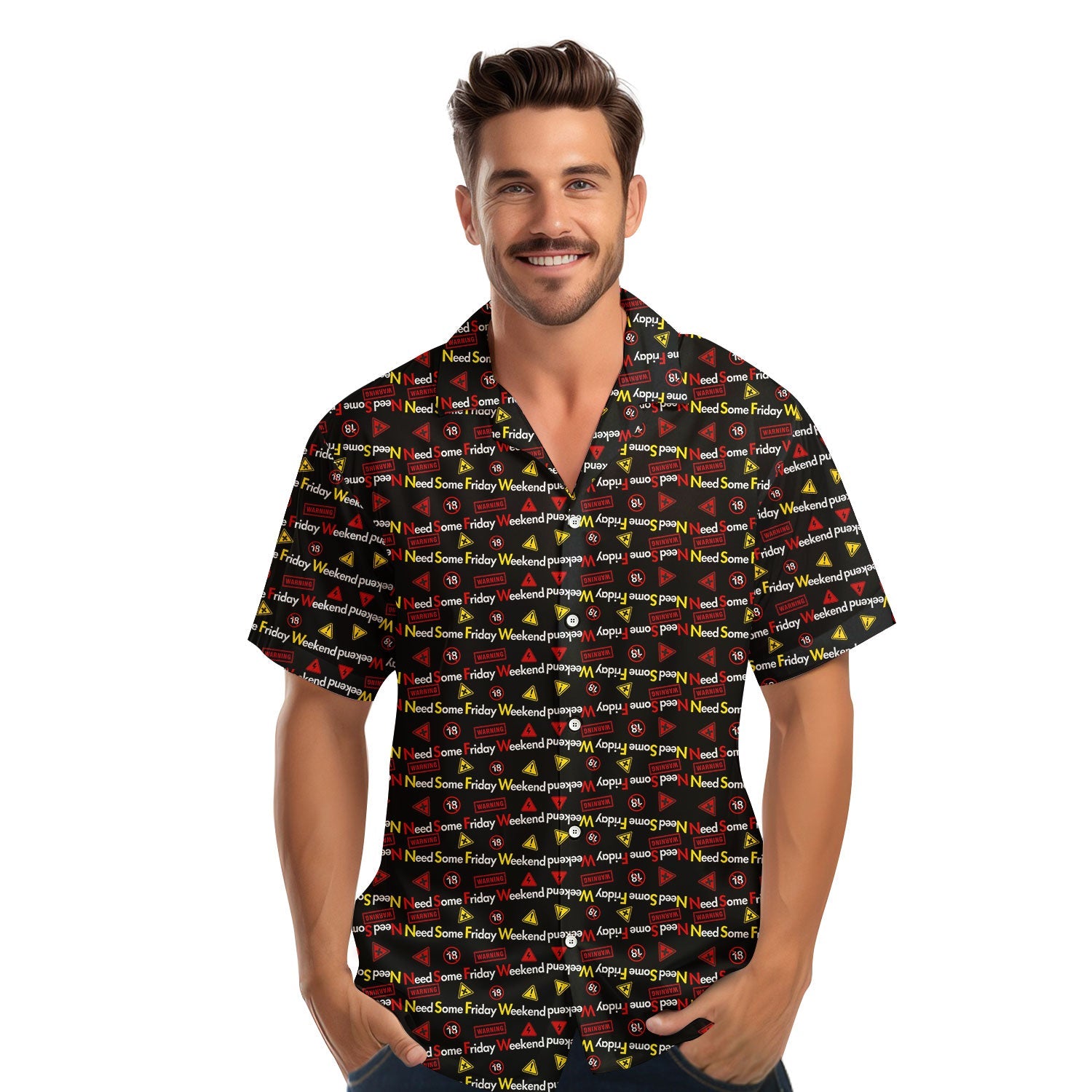 Need Some Friday Weekend - Funny Golf Hawaiian Shirt-Hawaiian Shirt-Gerbera Prints