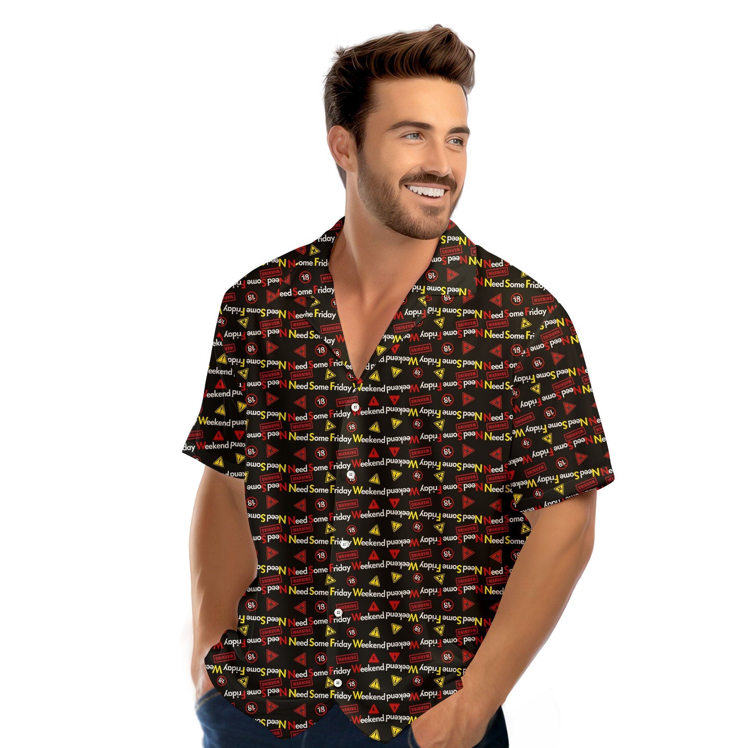 Need Some Friday Weekend - Funny Golf Hawaiian Shirt-Hawaiian Shirt-Gerbera Prints