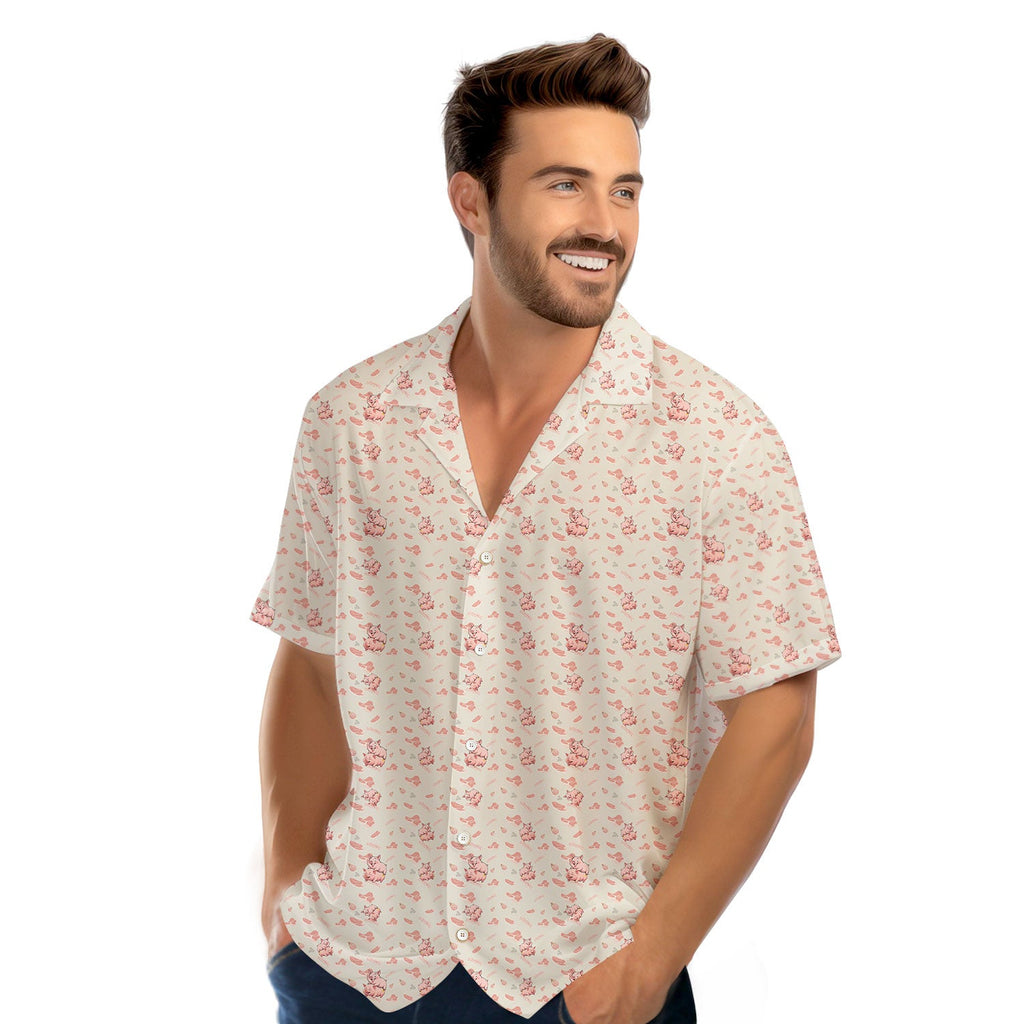 Makin Bacon - Funny Golf Hawaiian Shirt-Hawaiian Shirt-Gerbera Prints