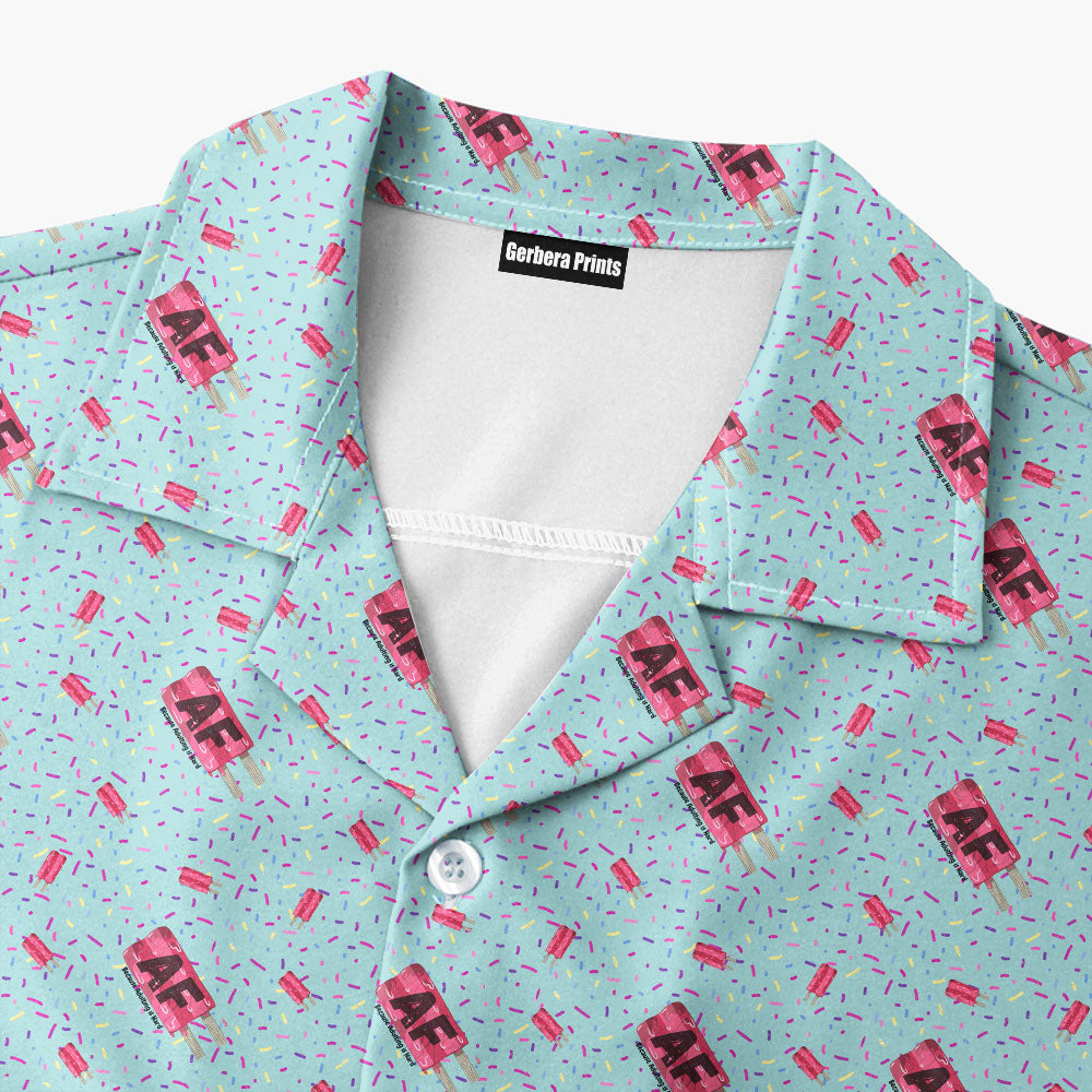 AF Because Adulting is Hard - Funny Golf Hawaiian Shirt