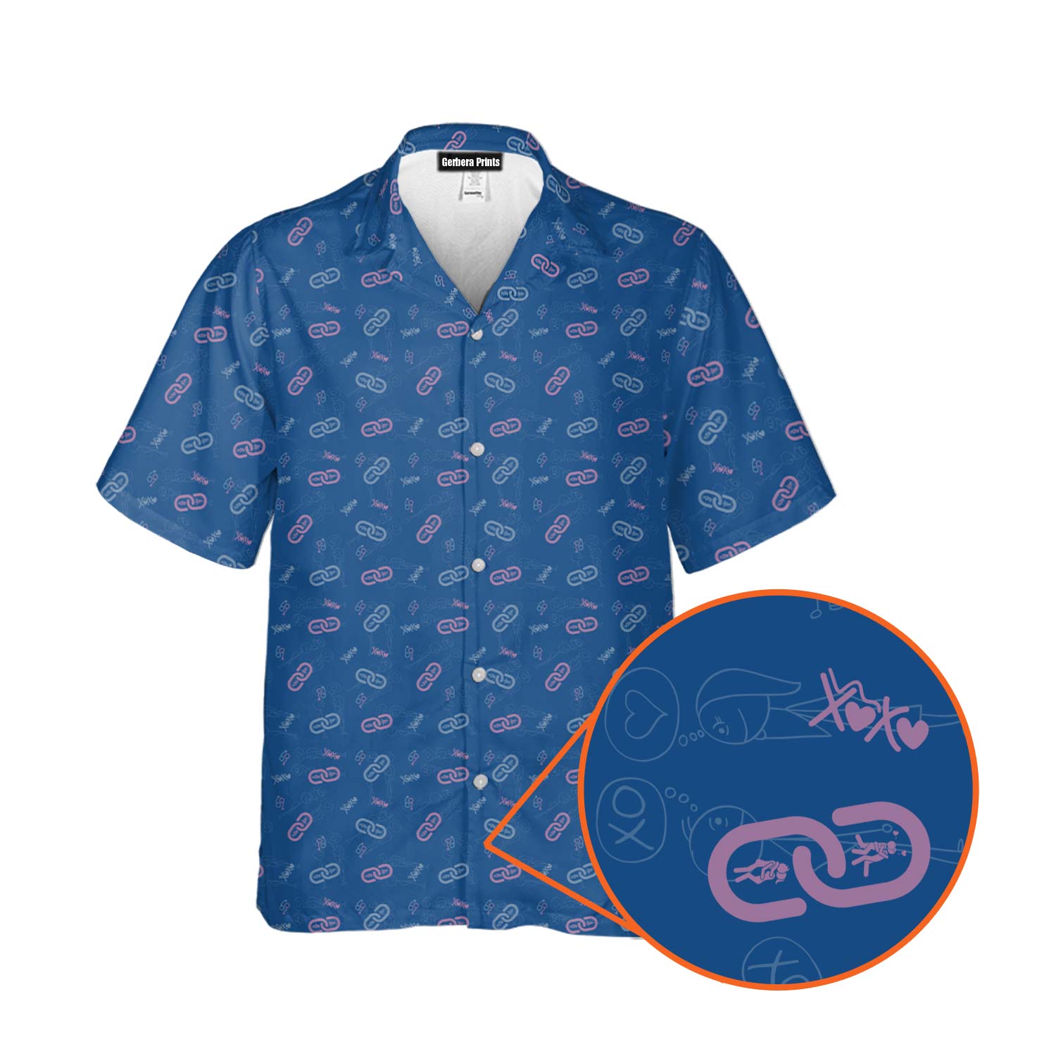 Sneaky Link - Funny Golf Hawaiian Shirt-Hawaiian Shirt-Gerbera Prints