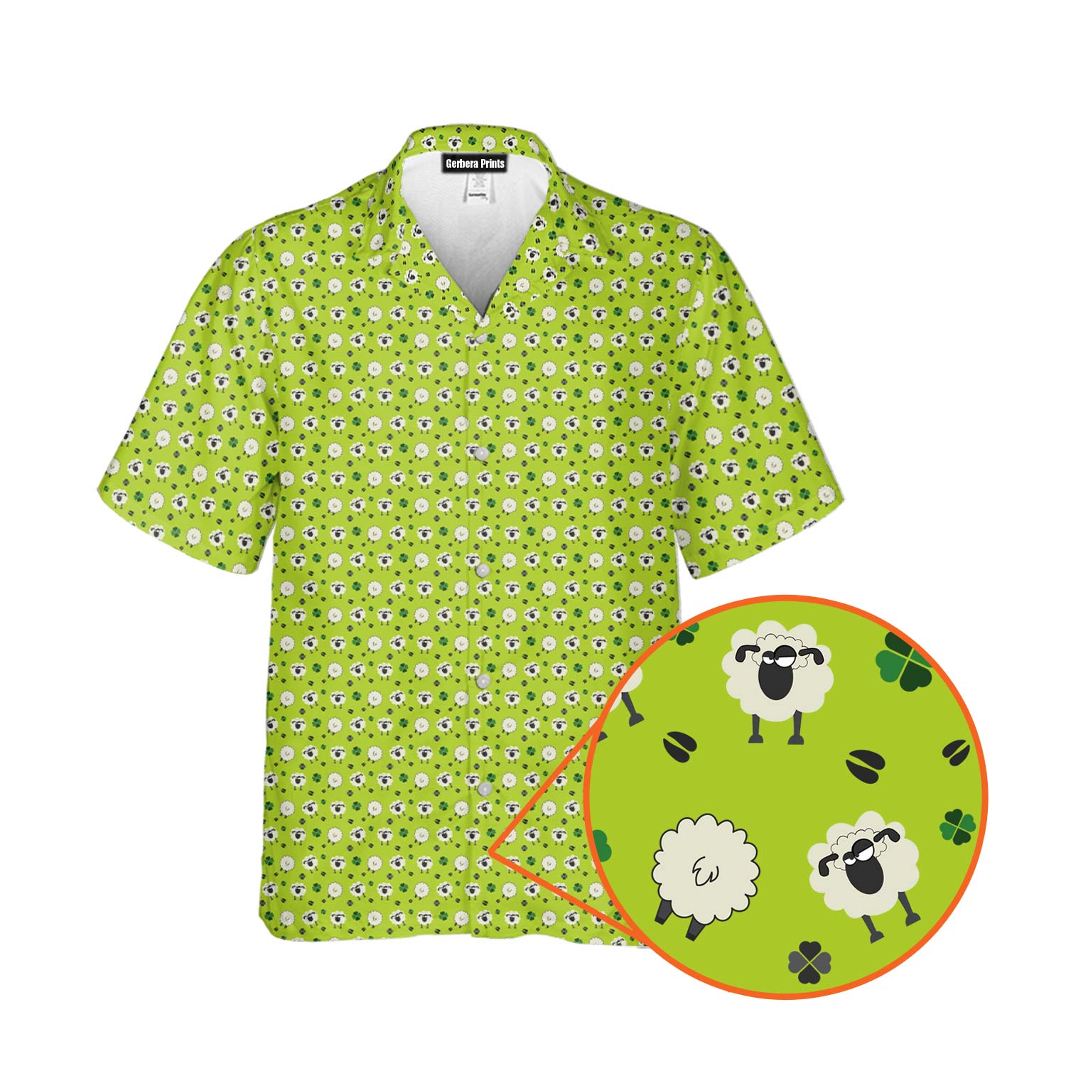 Lamb of God - Funny Golf Hawaiian Shirt-Hawaiian Shirt-Gerbera Prints