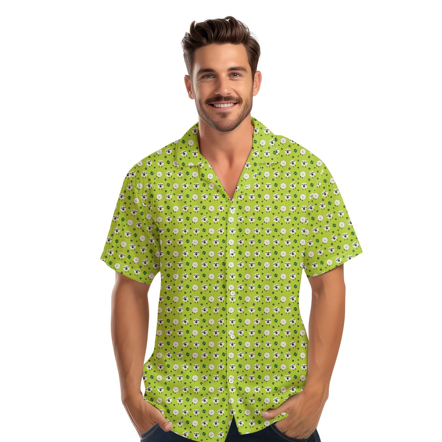 Lamb of God - Funny Golf Hawaiian Shirt-Hawaiian Shirt-Gerbera Prints