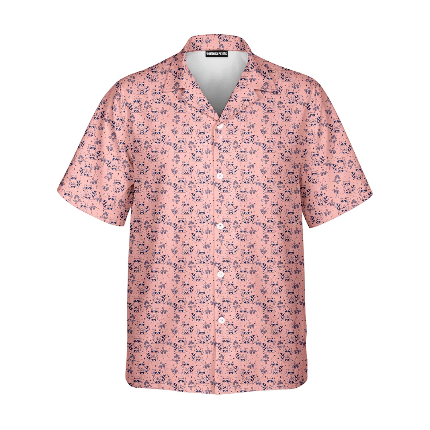 Raccoon - Funny Golf Hawaiian Shirt-Hawaiian Shirt-Gerbera Prints