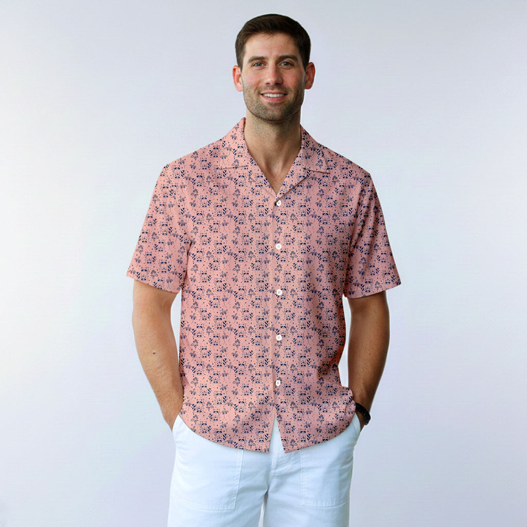 Raccoon - Funny Golf Hawaiian Shirt-Hawaiian Shirt-Gerbera Prints