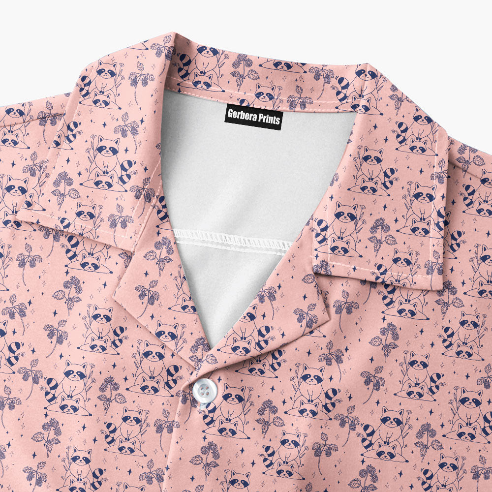 Raccoon - Funny Golf Hawaiian Shirt