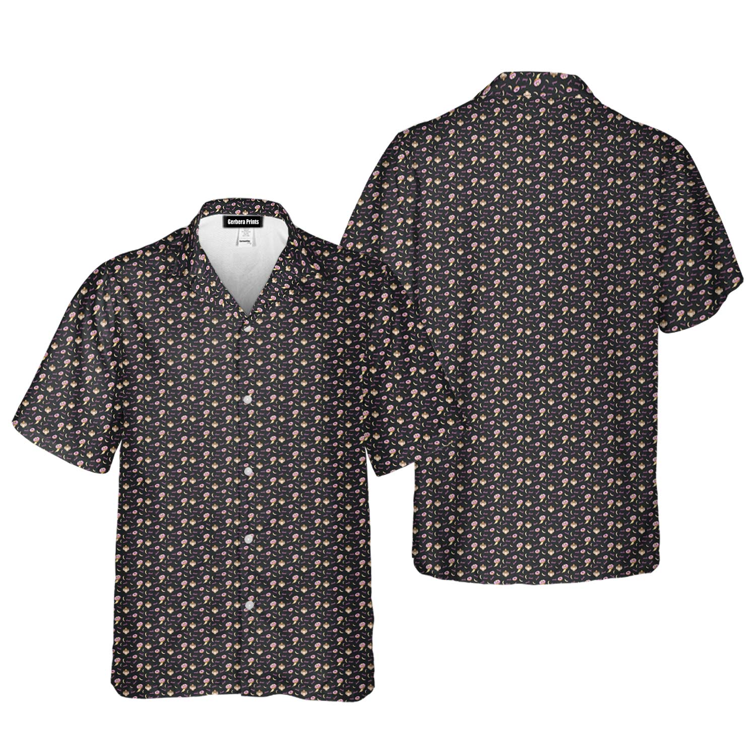 Fast Food - Funny Golf Hawaiian Shirt-Hawaiian Shirt-Gerbera Prints