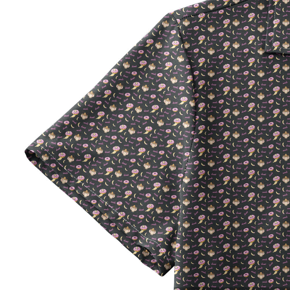 Fast Food - Funny Golf Hawaiian Shirt