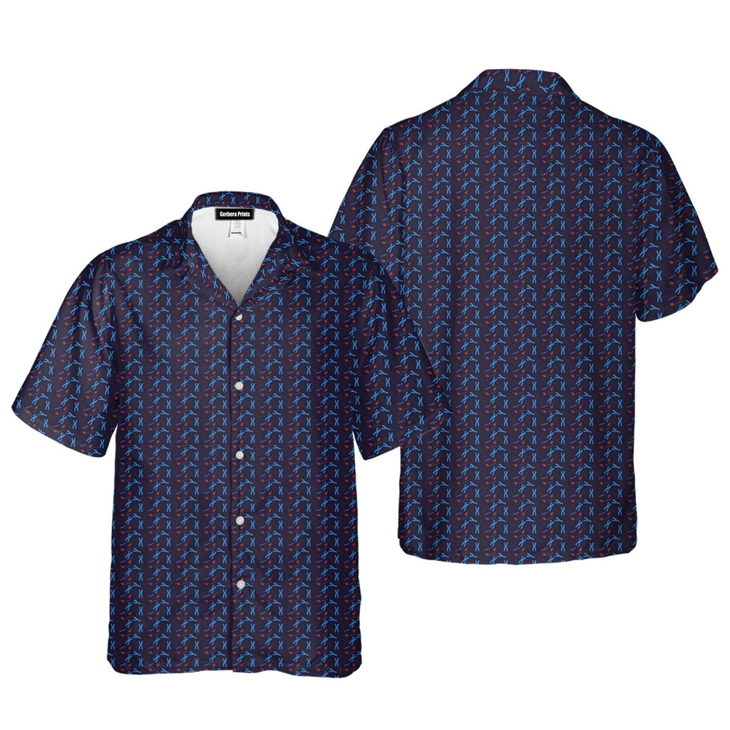 XY Chromosomes - Funny Golf Hawaiian Shirt-Hawaiian Shirt-Gerbera Prints