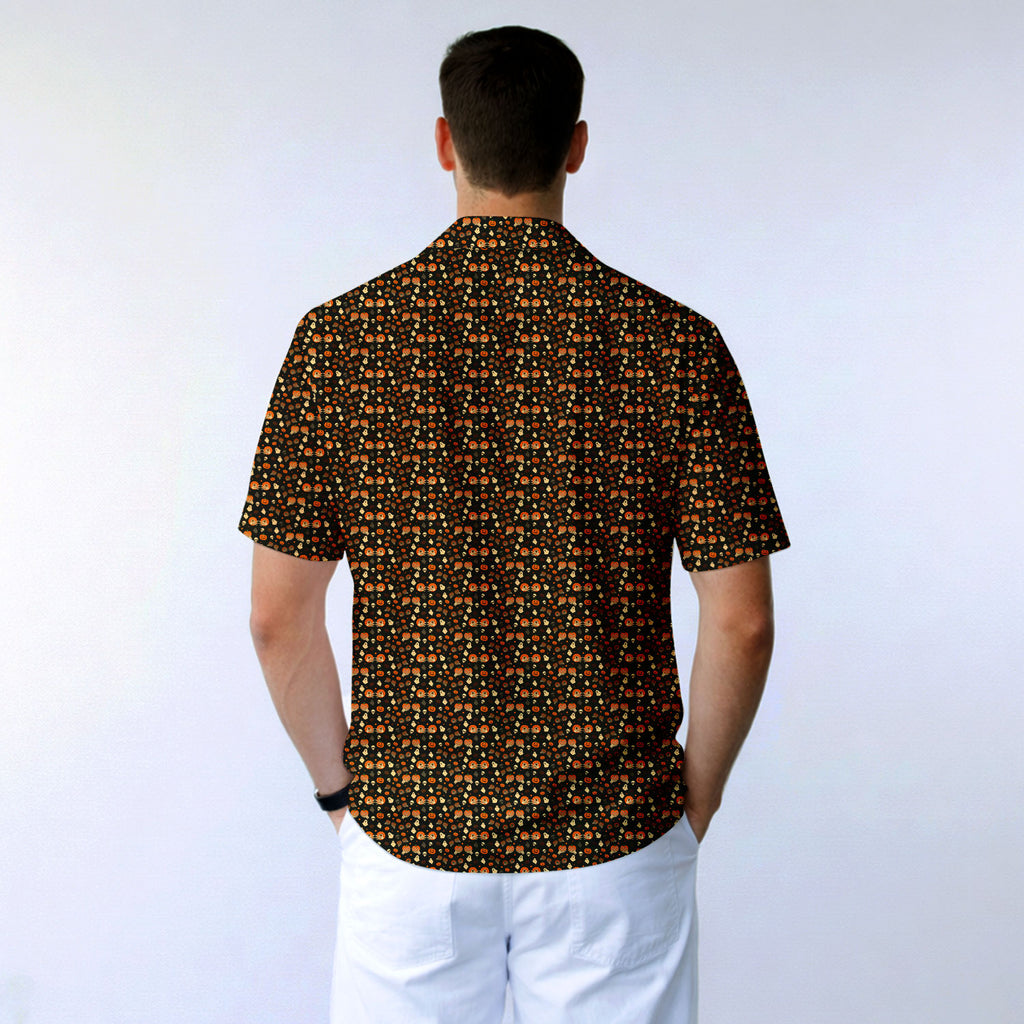 Honkin’ Pumpkins - Funny Golf Hawaiian Shirt-Hawaiian Shirt-Gerbera Prints