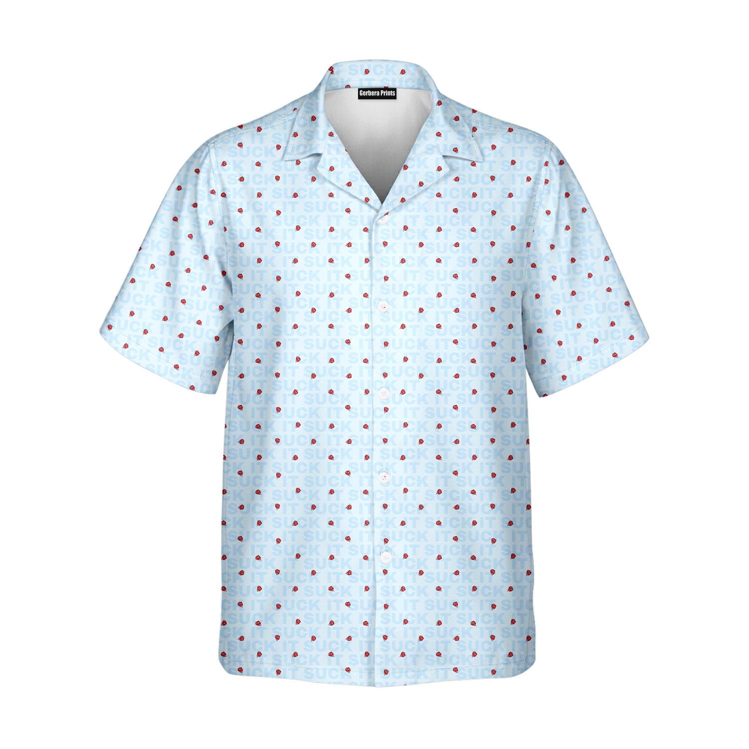 Suck It - Funny Golf Hawaiian Shirt-Hawaiian Shirt-Gerbera Prints