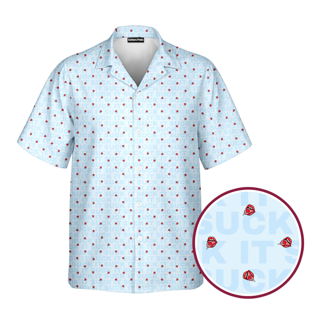 Suck It - Funny Golf Hawaiian Shirt-Hawaiian Shirt-Gerbera Prints