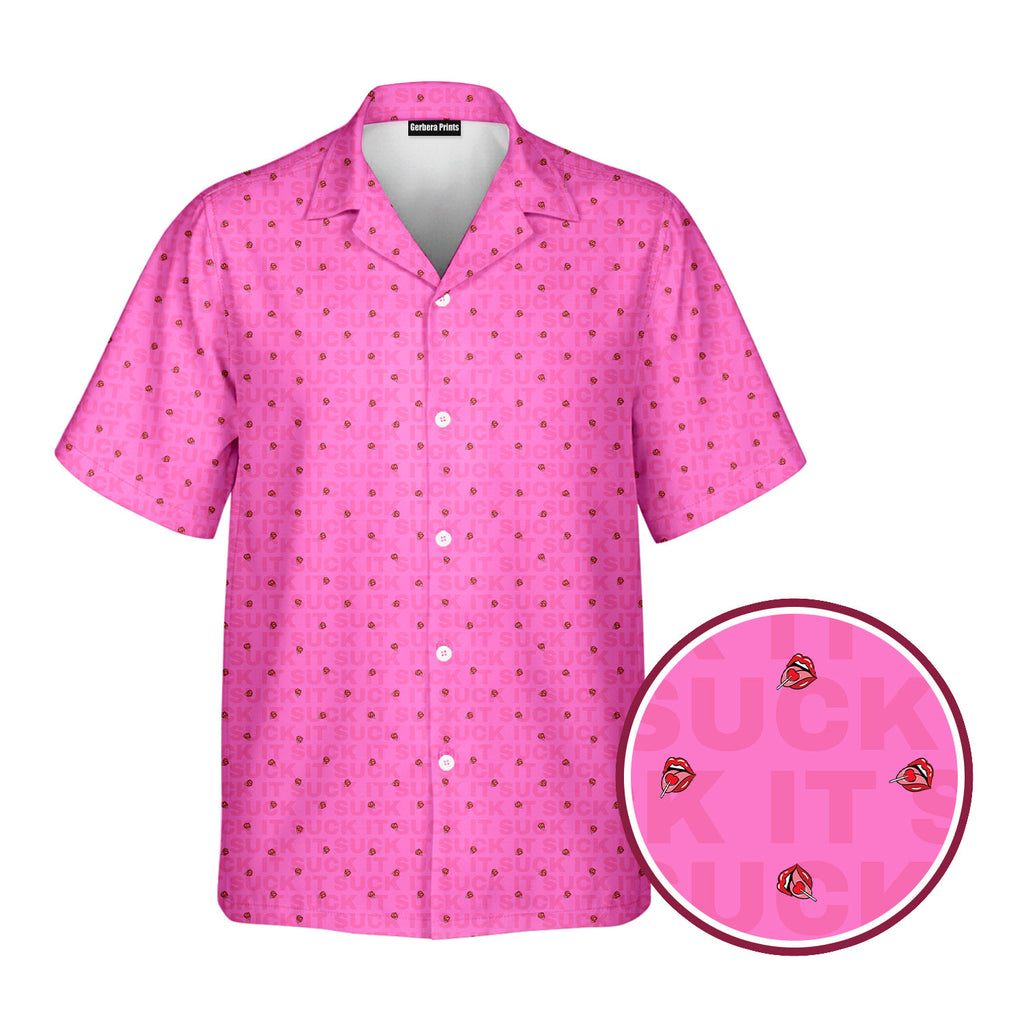 Suck It - Funny Golf Hawaiian Shirt-Hawaiian Shirt-Gerbera Prints