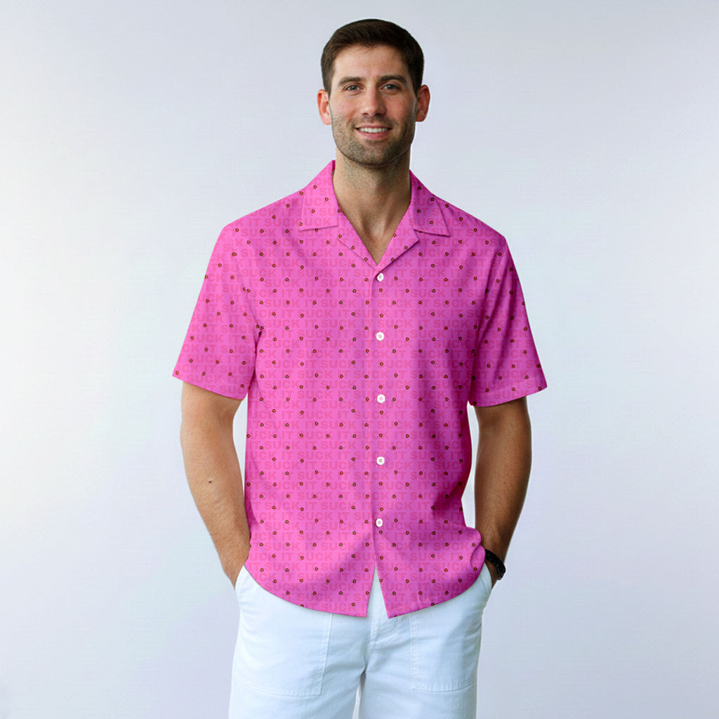 Suck It - Funny Golf Hawaiian Shirt-Hawaiian Shirt-Gerbera Prints