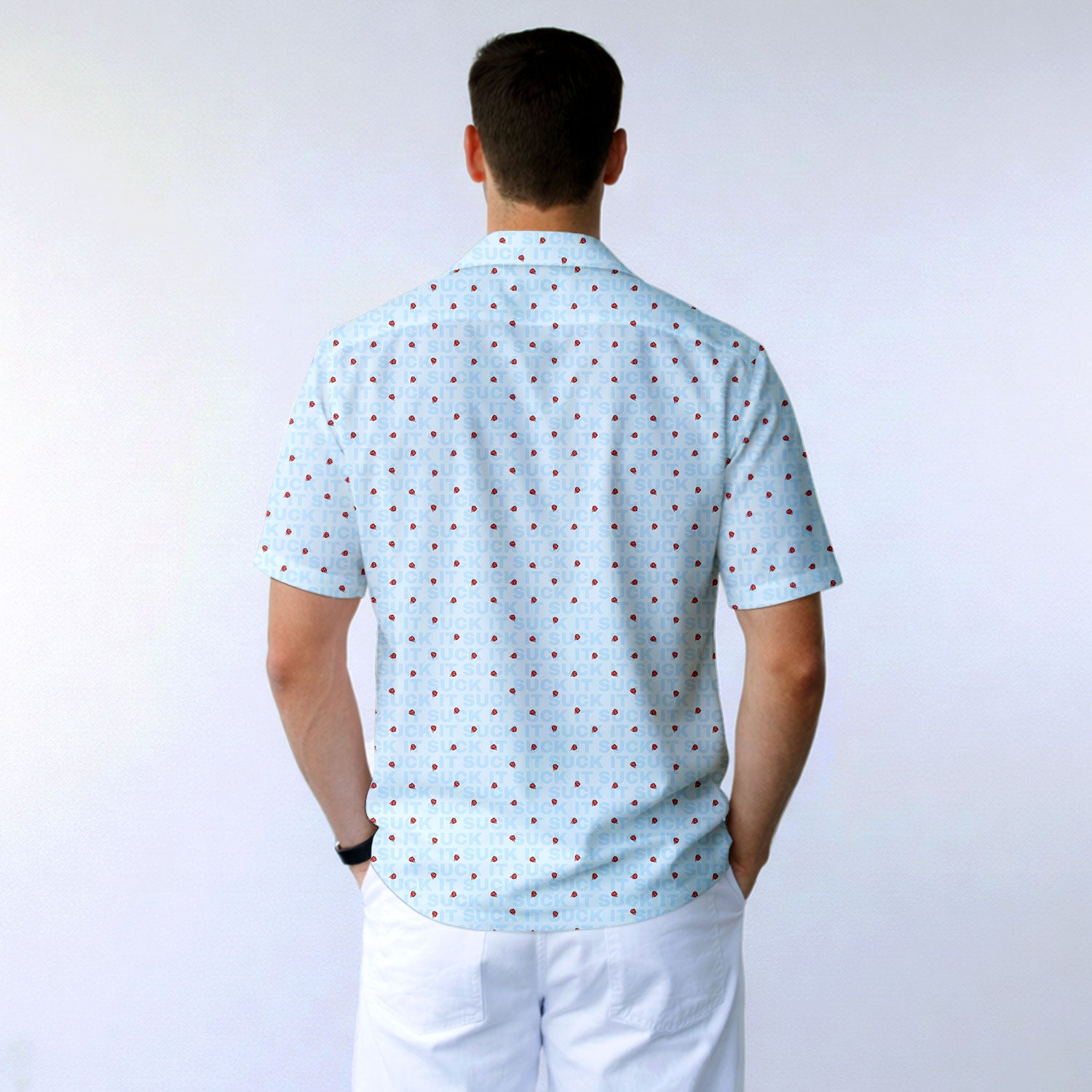 Suck It - Funny Golf Hawaiian Shirt-Hawaiian Shirt-Gerbera Prints