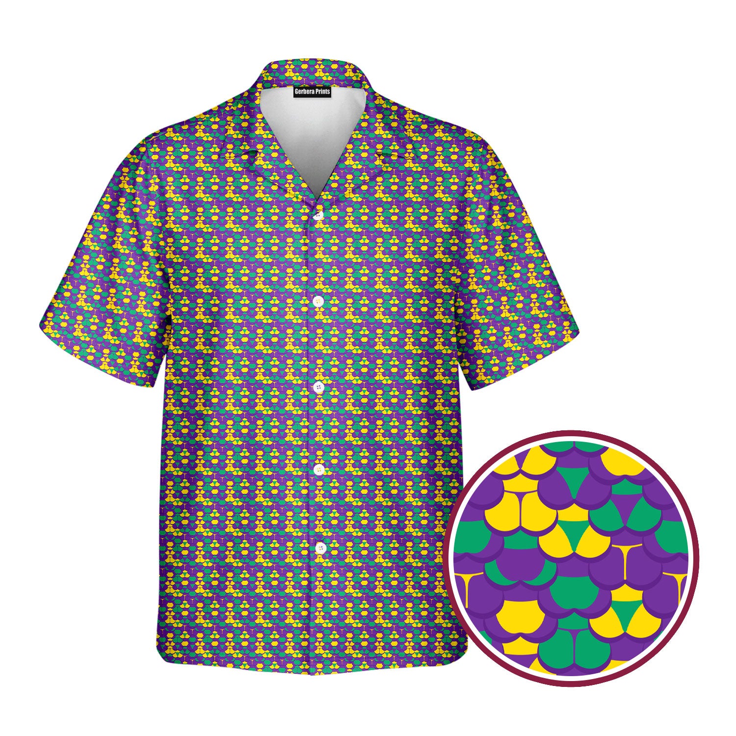 Mardi Cheeks - Funny Golf Hawaiian Shirt