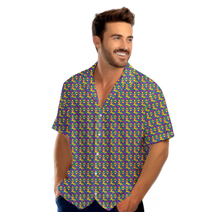 Mardi Cheeks - Funny Golf Hawaiian Shirt