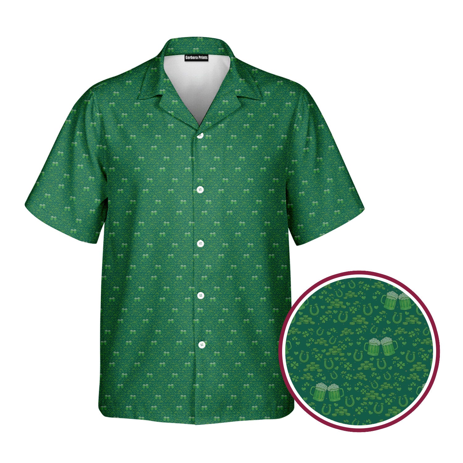Lucky Pints - Funny Golf Hawaiian Shirt