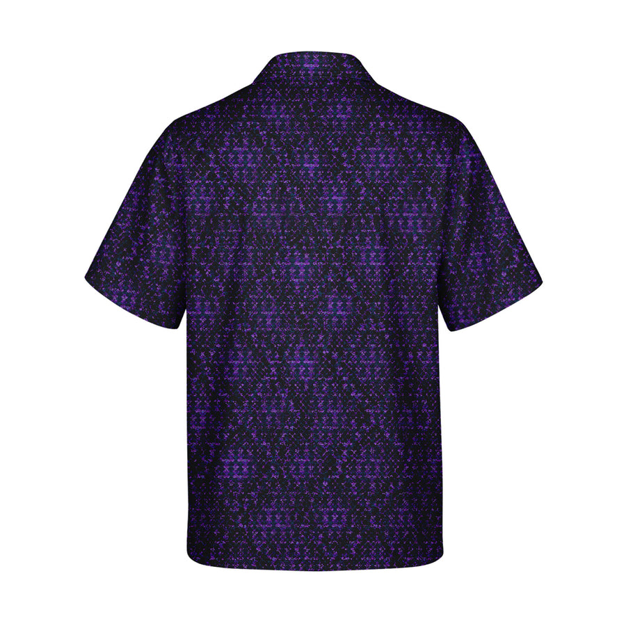 Back preview of Kingsnake Skin - Funny Golf Hawaiian Shirt with your team and number